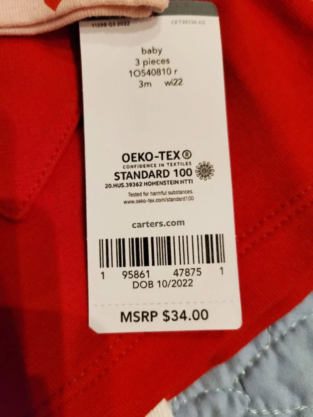 NWT Carter's 